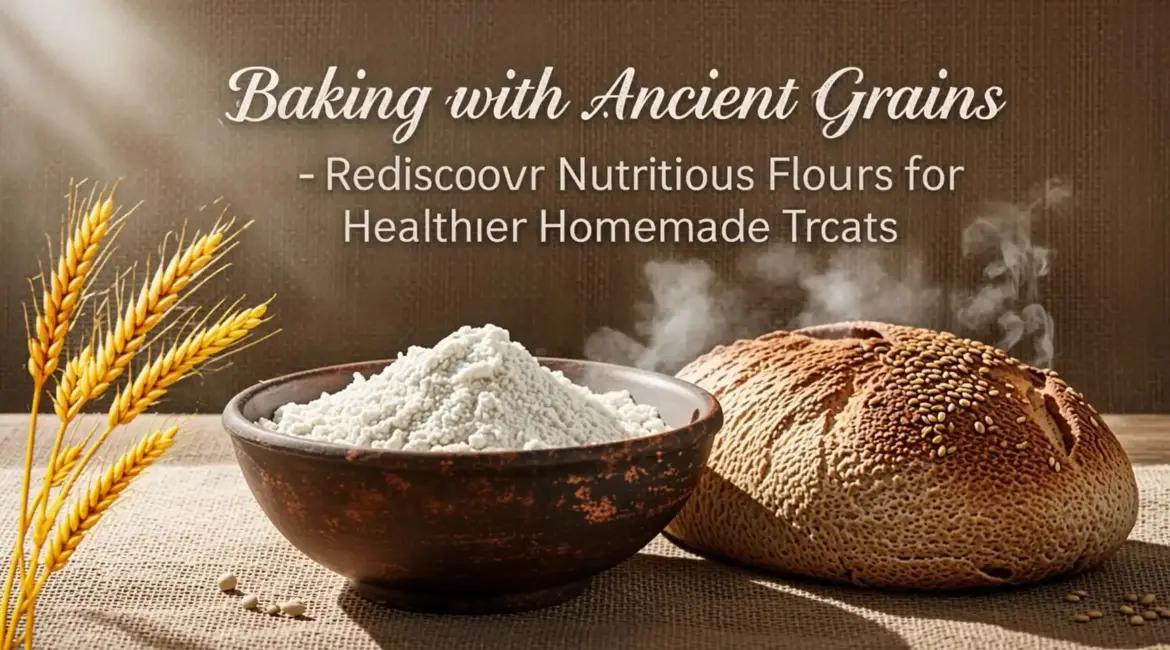 Baking with Ancient Grains – Rediscover Nutritious Flours for Healthier Homemade Treats