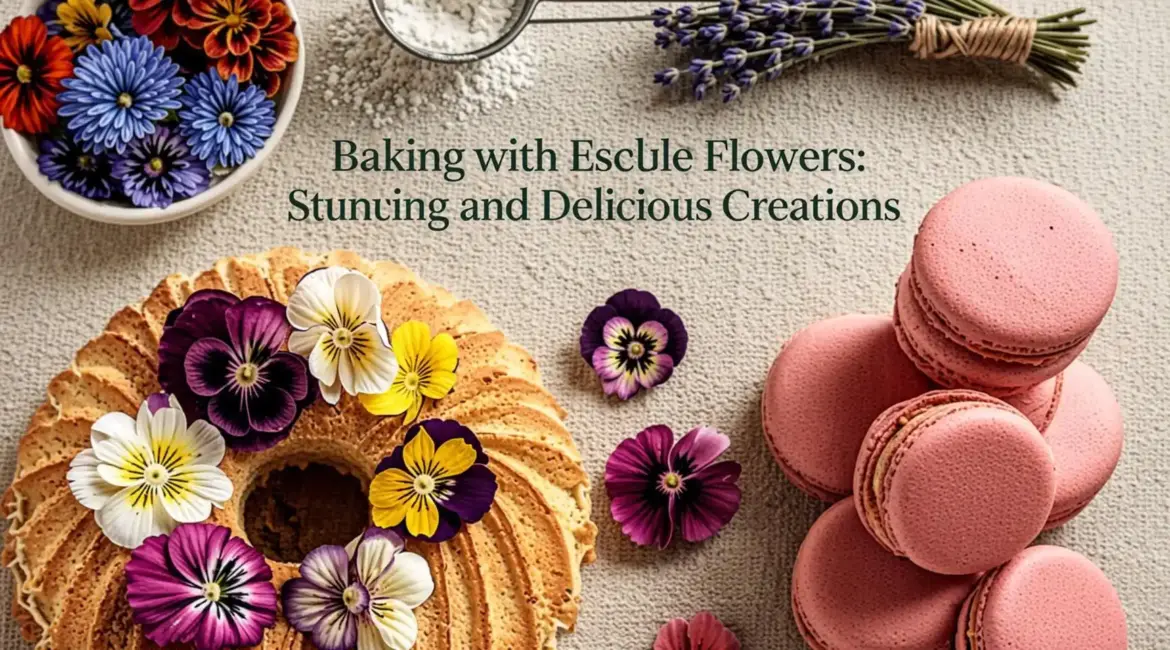 Baking with Edible Flowers Stunning and Delicious Creations