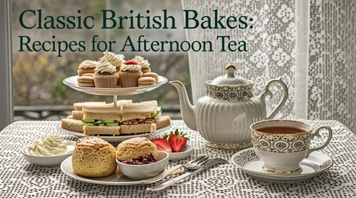 Classic British Bakes Recipes for Afternoon Tea