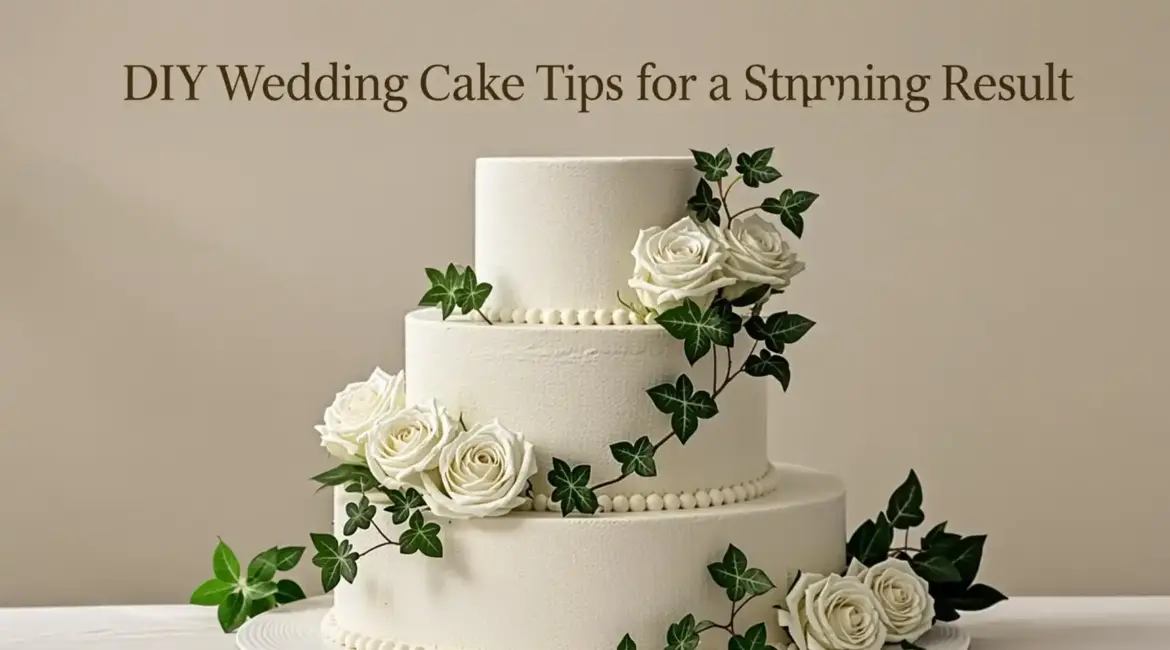 DIY Wedding Cake Tips for a Stunning Result