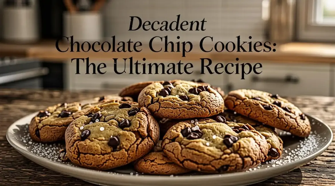Decadent Chocolate Chip Cookies The Ultimate Recipe