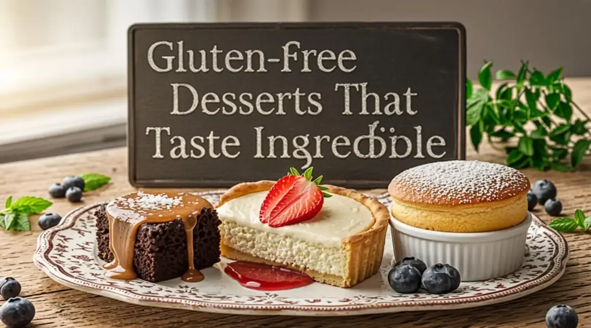 Gluten Free Desserts That Taste Incredible