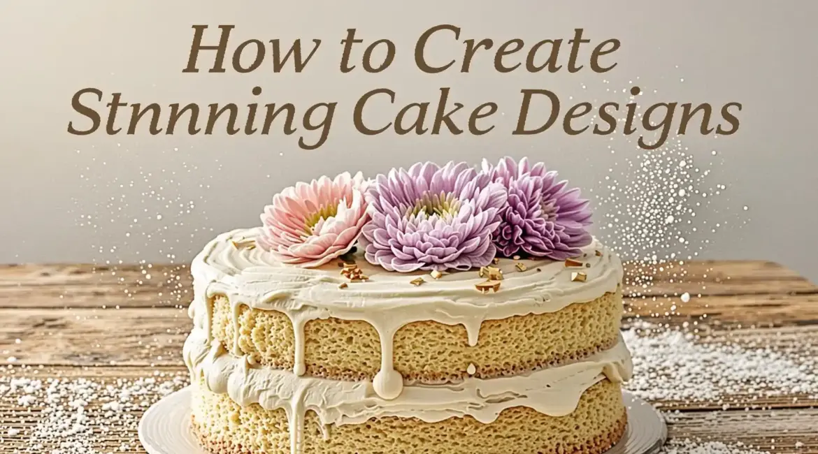 How to Create Stunning Cake Designs