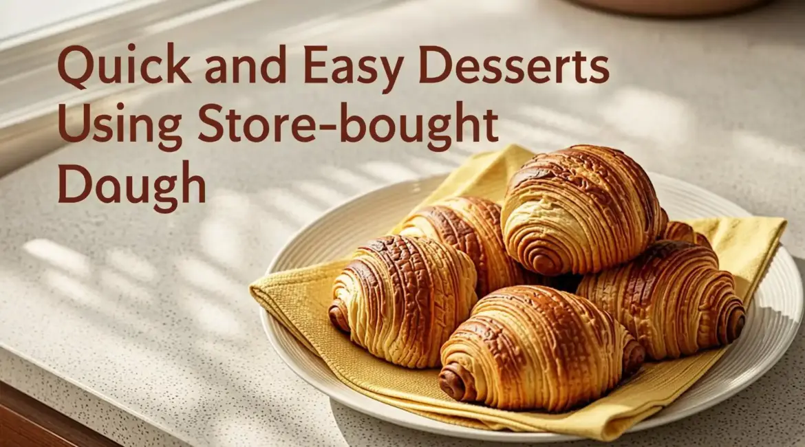 Quick and Easy Desserts Using Store Bought Dough