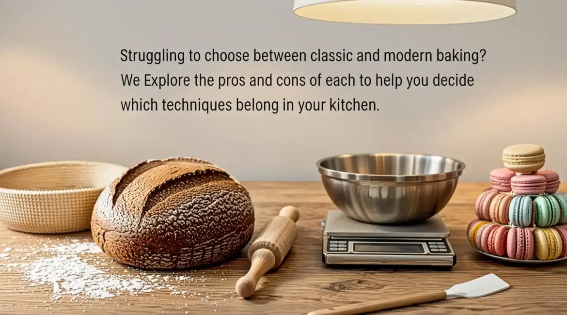 Struggling to choose between classic and modern baking