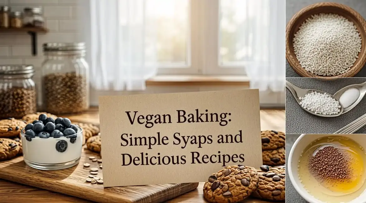 Vegan Baking Simple Swaps and Delicious Recipes