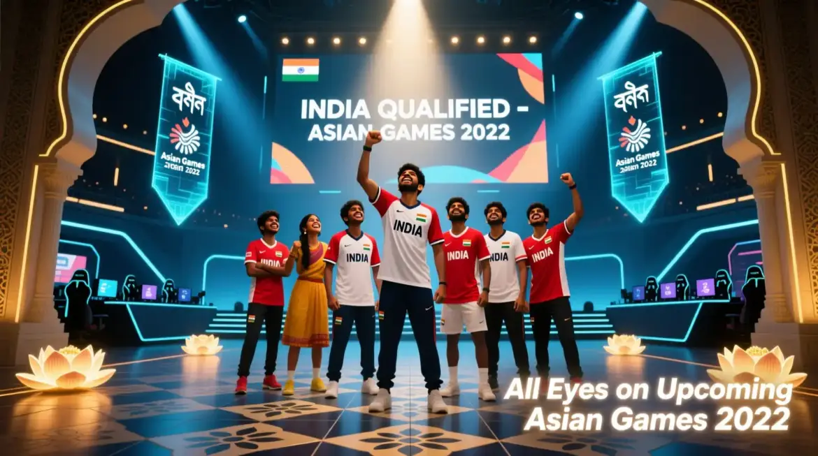All Eyes on Upcoming Asian Games 2022 as Indian Esports Players Qualify for Historic Participation
