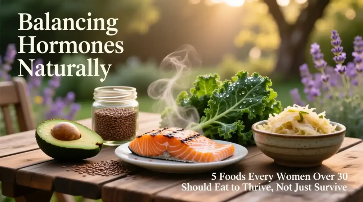 Balancing Hormones Naturally 5 Foods Every Woman Over 30 Should Eat to Thrive, Not Just Survive