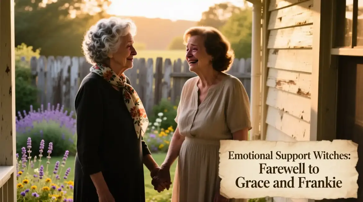 Emotional support witches’ farewell to Grace and Frankie, TV’s greatest female friendship
