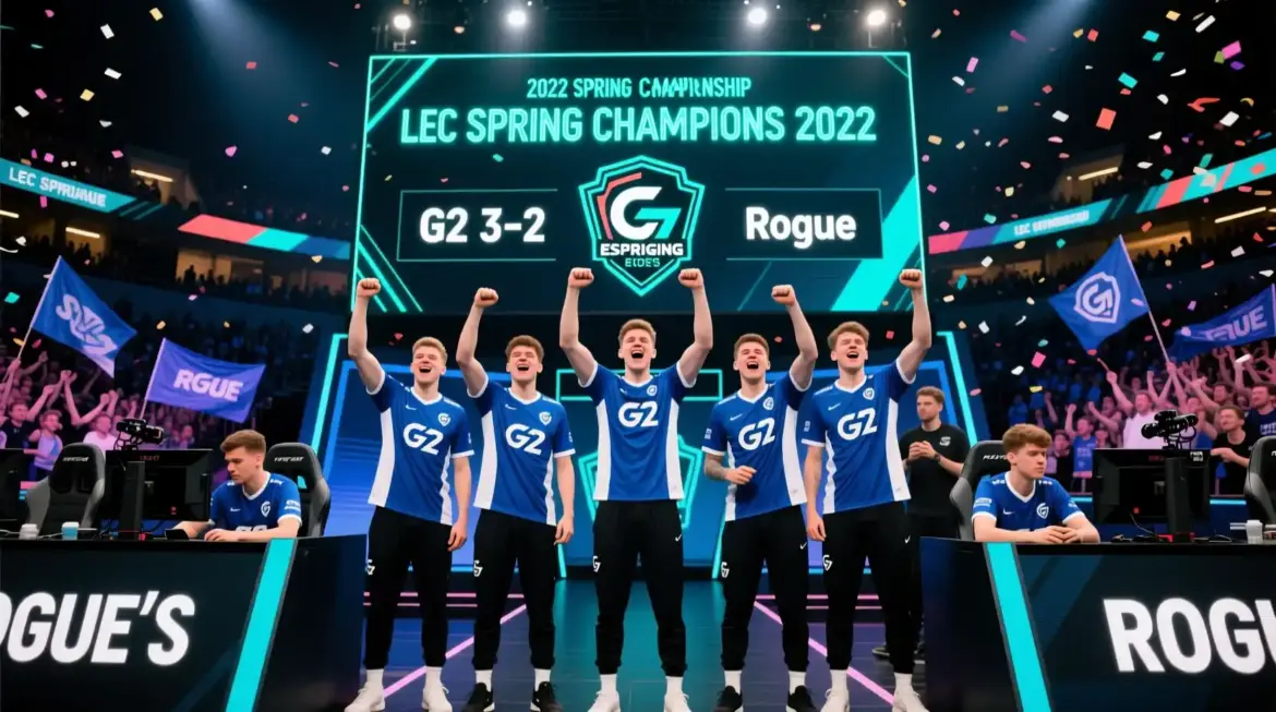 G2 Esports Historic 12 0 Lower Bracket Run A Legendary Road to 2022 LEC Spring Glory
