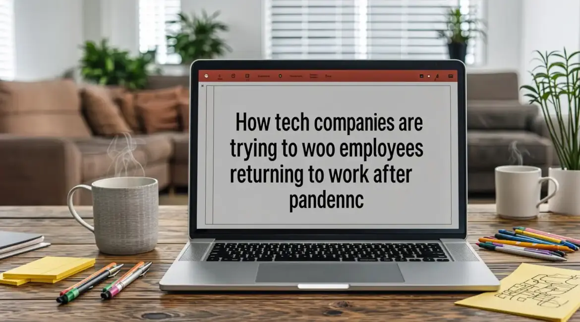 How tech companies are trying to woo employees returning to work after pandemic