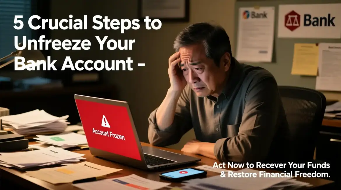 My Bank Account Was Frozen The 5 Step Guide to Recover Your Money Fast