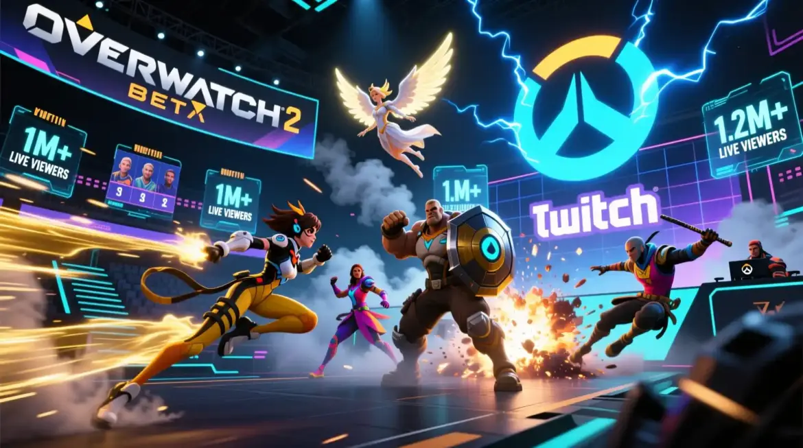 Overwatch 2 Beta Shatters Twitch Viewership Records A New Era of Esports Dominance Begins
