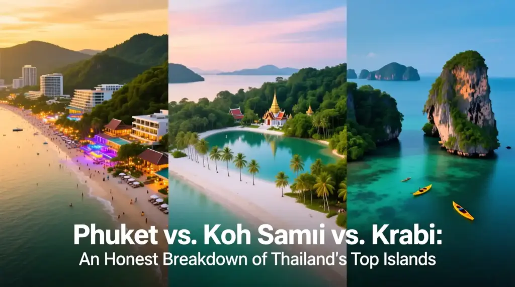 Phuket vs. Koh Samui vs. Krabi An Honest Breakdown of Thailand's Top Islands