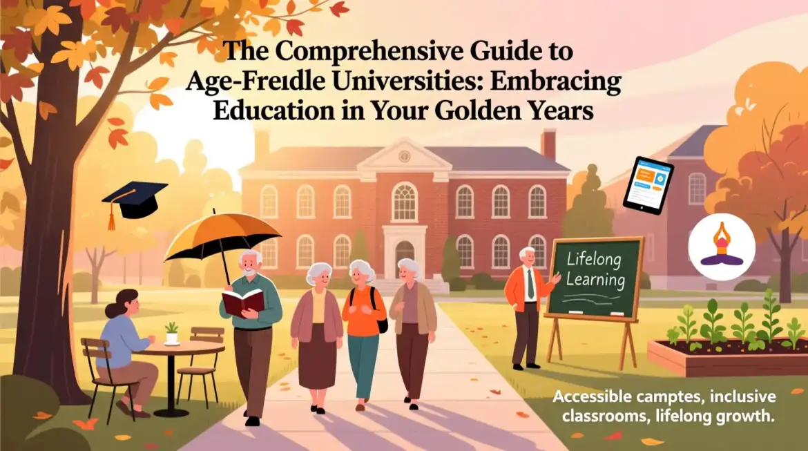 The Comprehensive Guide to Age Friendly Universities Embracing Education in Your Golden Years