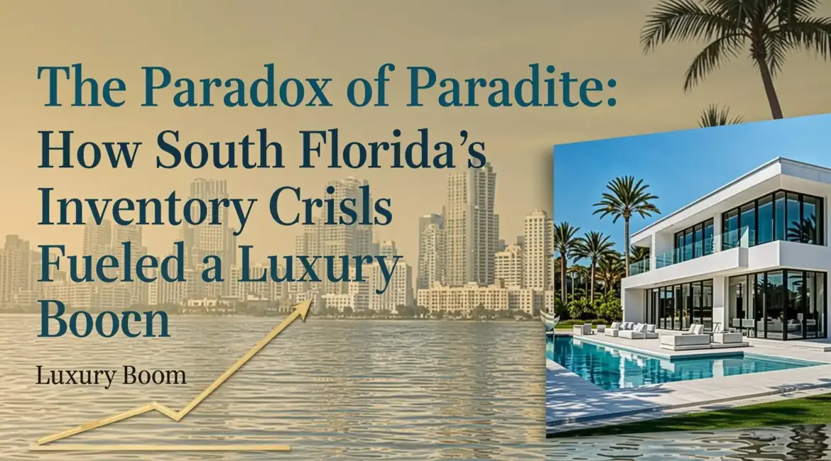 The Paradox of Paradise How South Florida’s Inventory Crisis Fueled a Luxury Boom