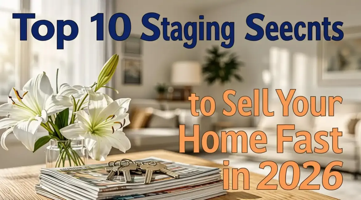 Top 10 Staging Secrets to Sell Your Home Fast in 2026