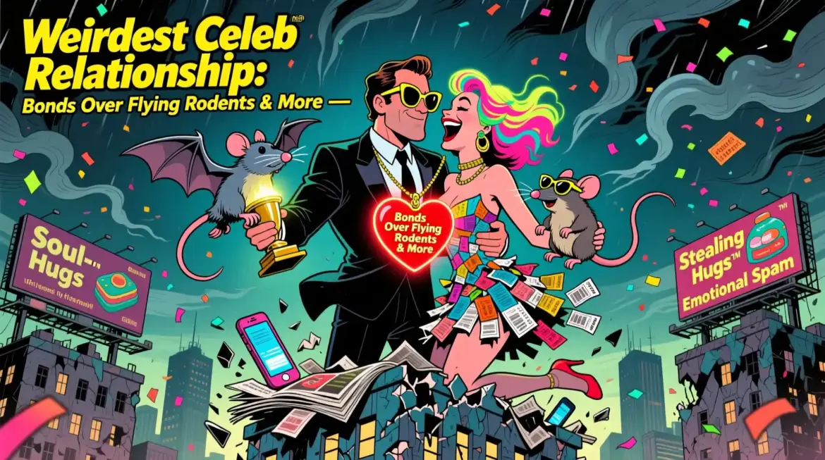 Weirdest celeb relationship bonds over flying rodents & more