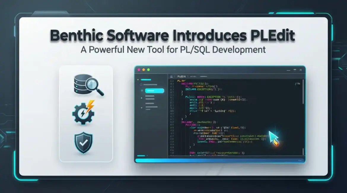 Benthic Software Introduces PLEdit A Powerful New Tool for PLSQL Development