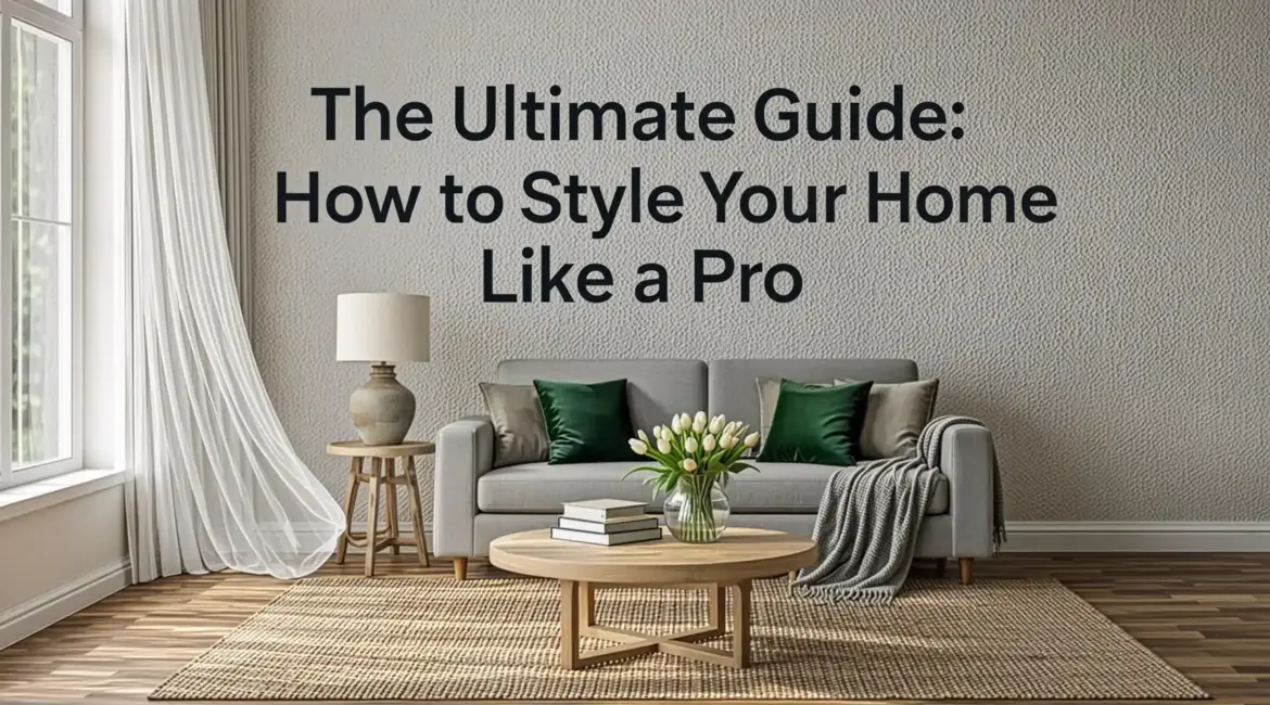 The Ultimate Guide How to Style Your Home Like a Pro