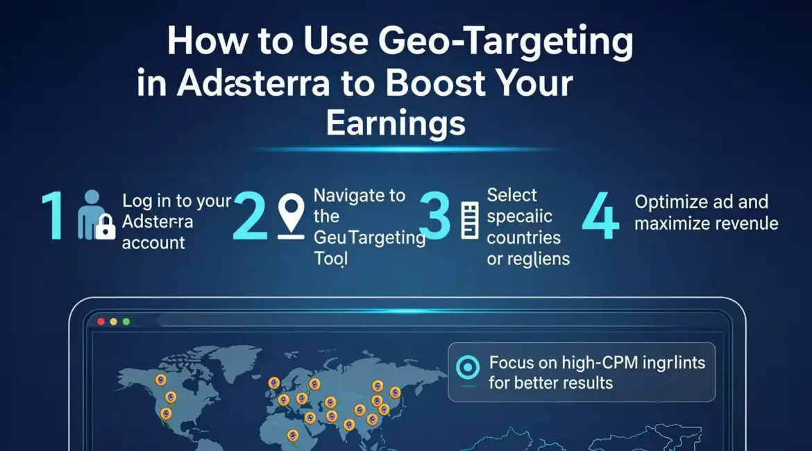How to Use Geo Targeting in Adsterra to Boost Your Earnings