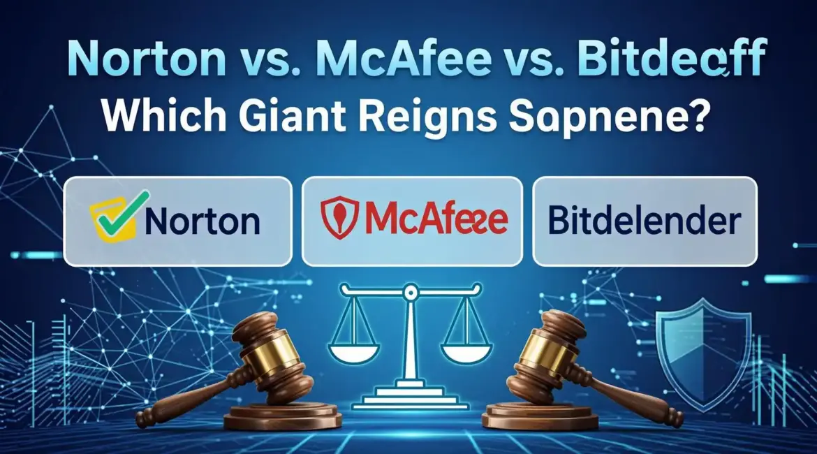 Norton vs. McAfee vs. Bitdefender Which Giant Reigns Supreme