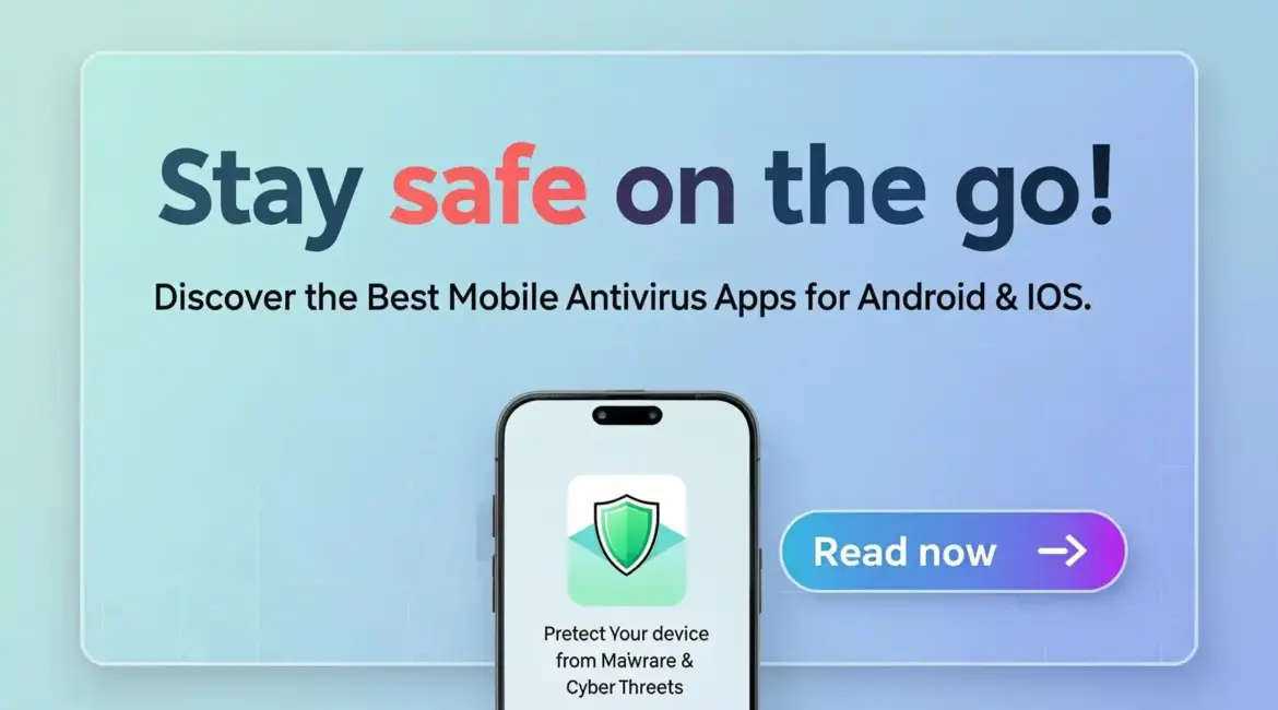 Stay safe on the go! Discover the best mobile antivirus apps for Android & iOS to protect your device from malware & cyber threats. Read now.