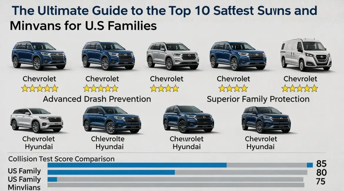 The Ultimate Guide to the Top 10 Safest SUVs and Minivans for US Families