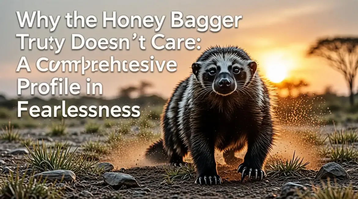 Why the Honey Badger Truly Doesn’t Care A Comprehensive Profile in Fearlessness