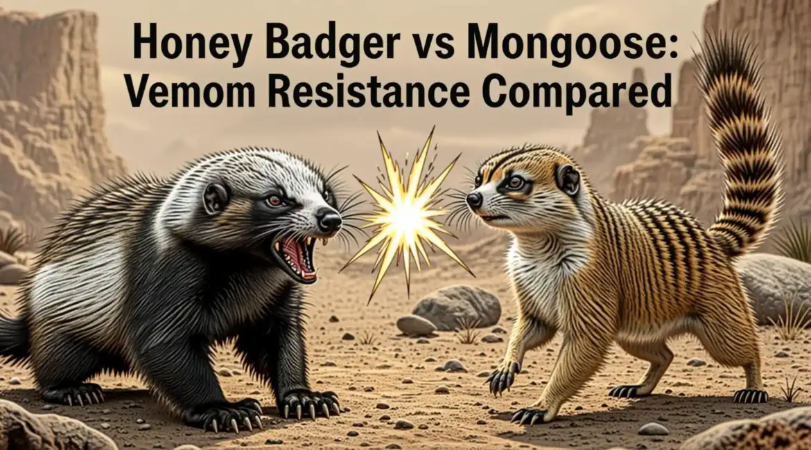 Honey Badger vs Mongoose Venom Resistance Compared