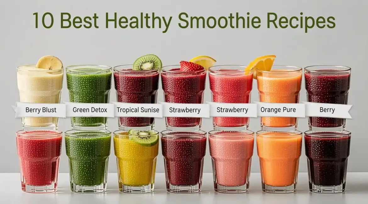 10 Best Healthy Smoothie Recipes