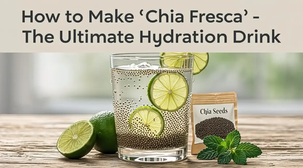 How to Make “Chia Fresca” – The Ultimate Hydration Drink
